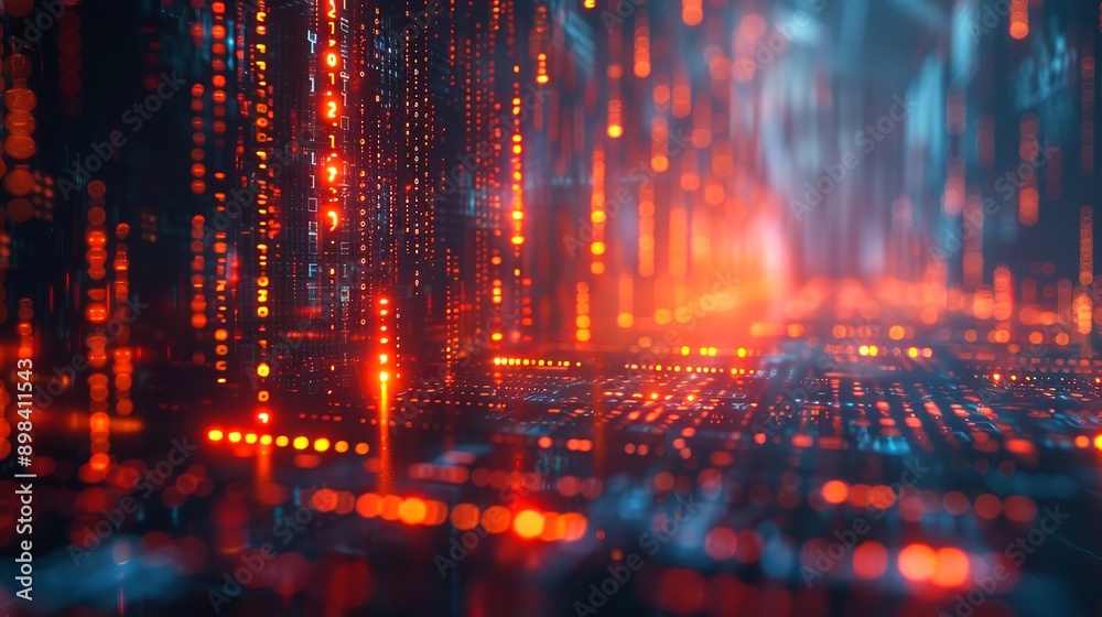 Fototapeta premium Stock exchange market graph analysis background