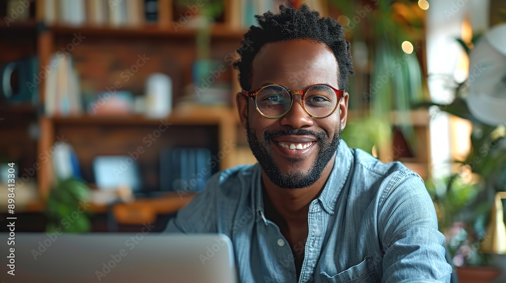 A confident businessman presenting a roadmap for business success in 2023, with an increase arrow graph serving as a visual aid.