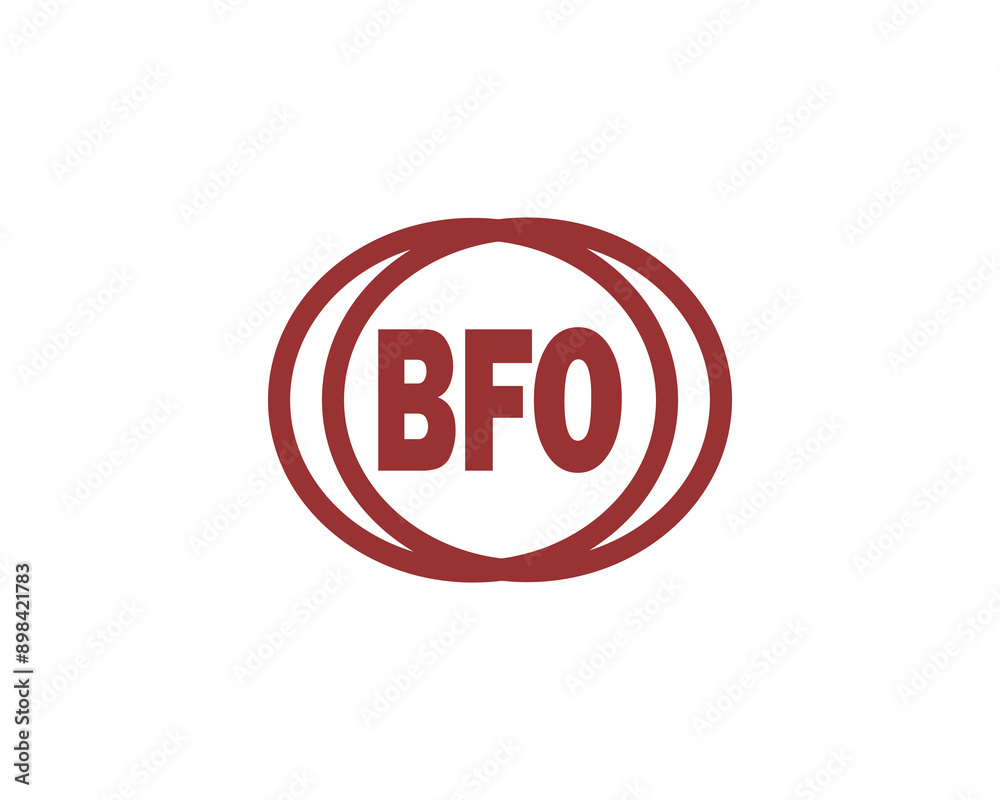 BFO logo design vector template. BFO logo design. BFO logo design vector template. BFO logo design.
