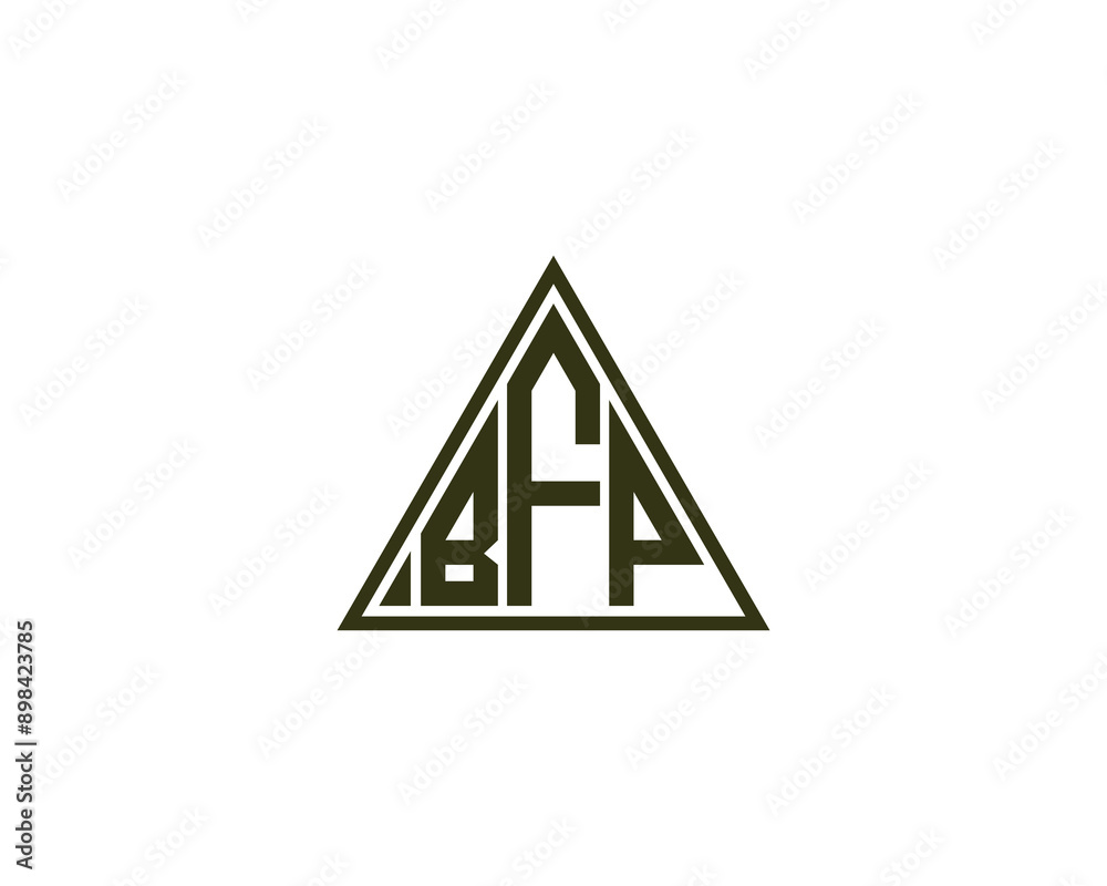 BFP logo design vector template. BFP logo design. BFP logo design vector template. BFP logo design.
