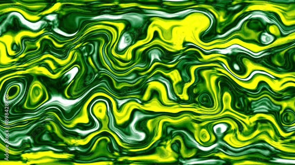 Abstract liquid background with loop animation. Abstract liquid background with loop animation.
