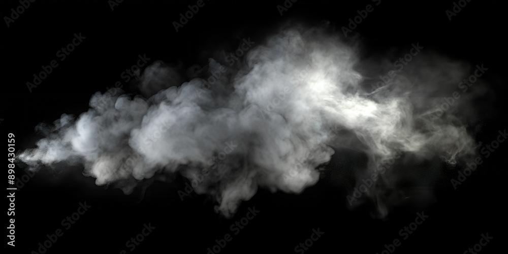 Fog texture on a black background, haze, element for use in design Fog texture on a black background, haze, element for use in design
