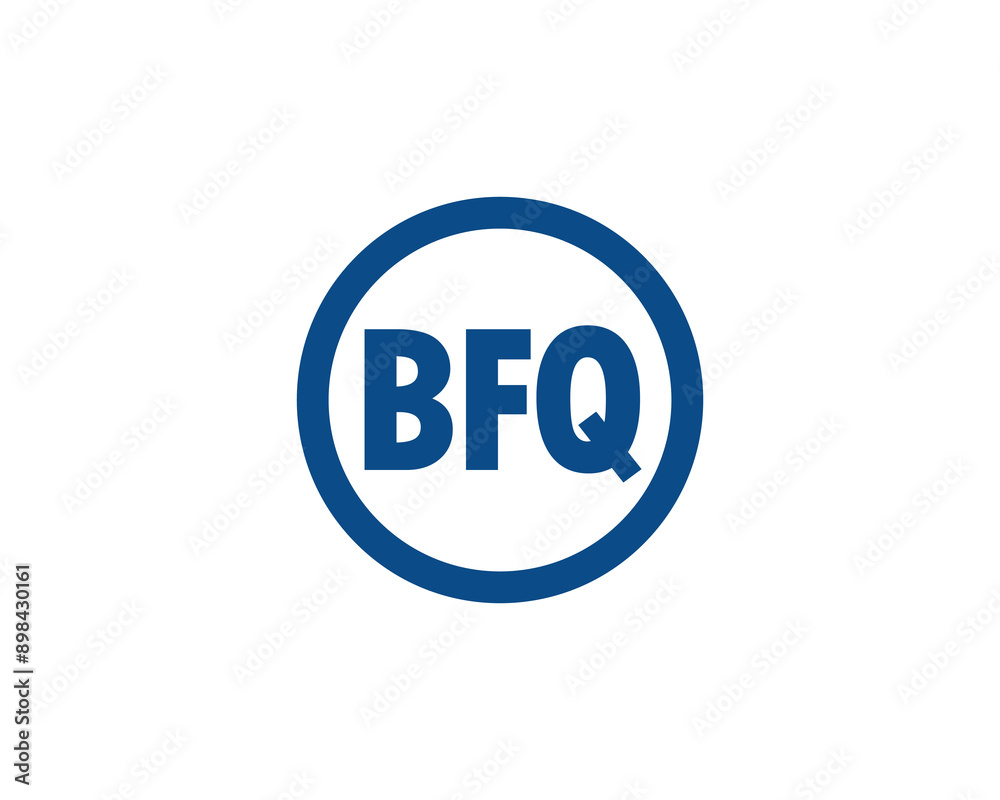 BFQ logo design vector template, BFQ logo design. BFQ logo design vector template, BFQ logo design.