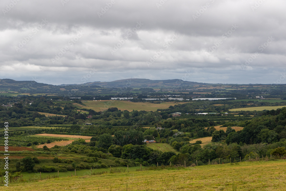 The view from Brading Down, Isle of Wight