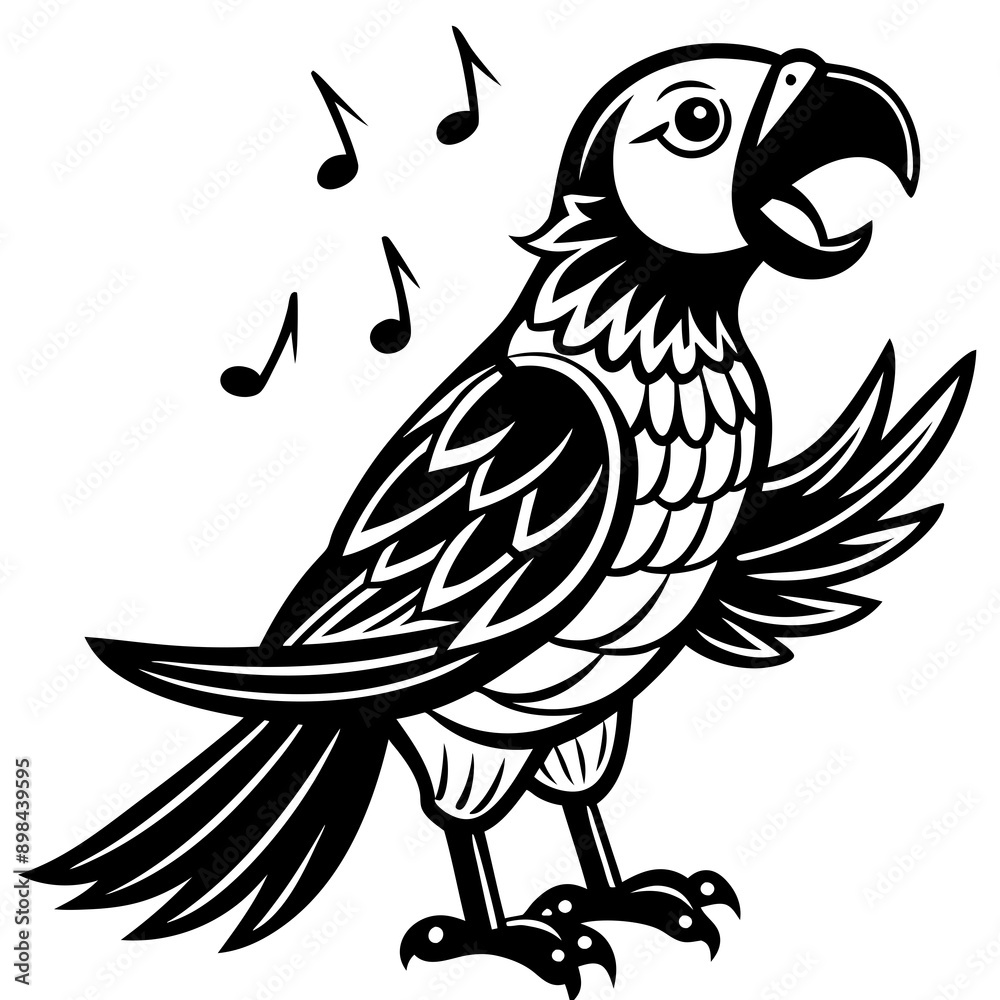 parrot vector parrot vector
