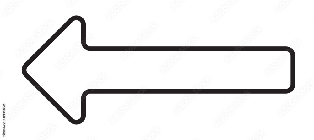 Straight long right vector arrow icon Straight long right vector arrow icon