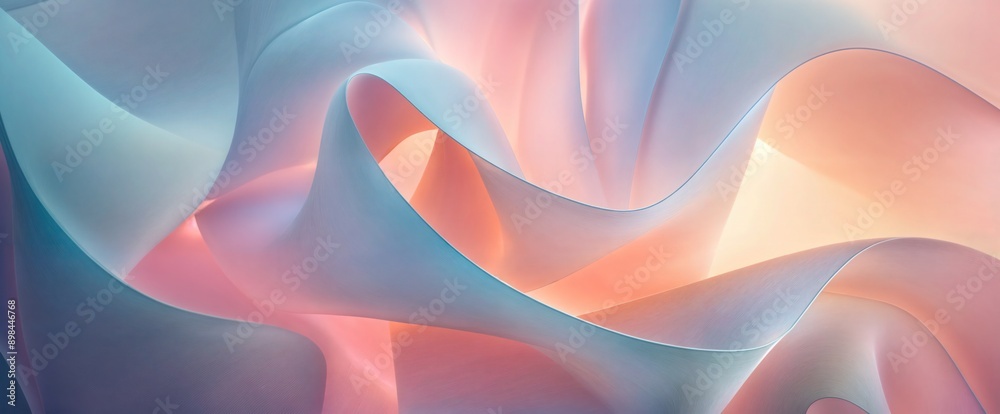 Abstract Tapestry of Pastel Hues Abstract Tapestry of Pastel Hues