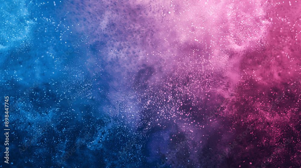 Obraz premium Dark pink blue grainy background with vibrant noise texture for gradient abstract retro banner design