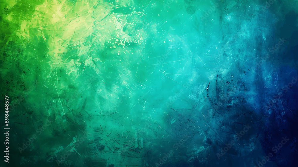 Neon green blue grainy gradient background with colorful noise texture for retro banner design Neon green blue grainy gradient background with colorful noise texture for retro banner design