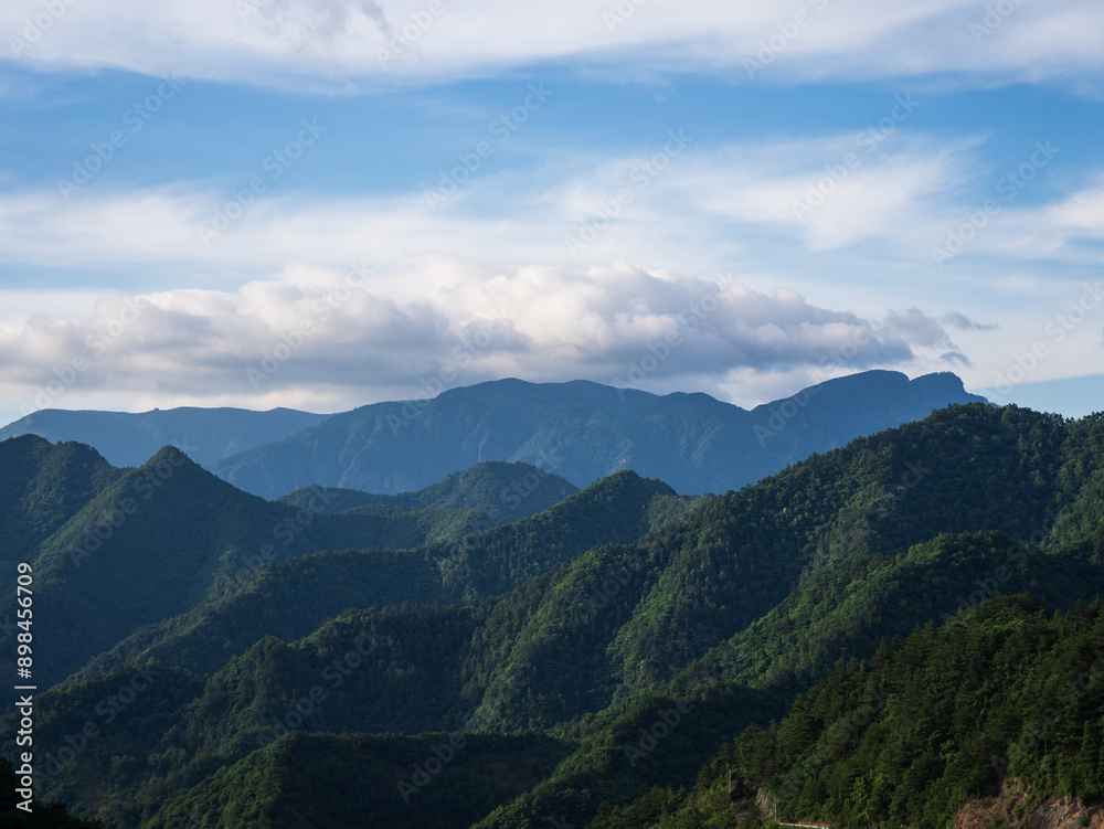 Fototapeta premium landscape with clouds