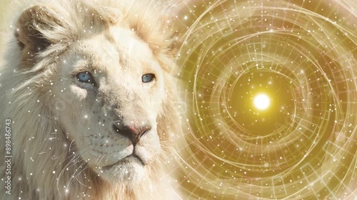 Golden Lion's Gate Meditation Visualization, Video, Visualizer