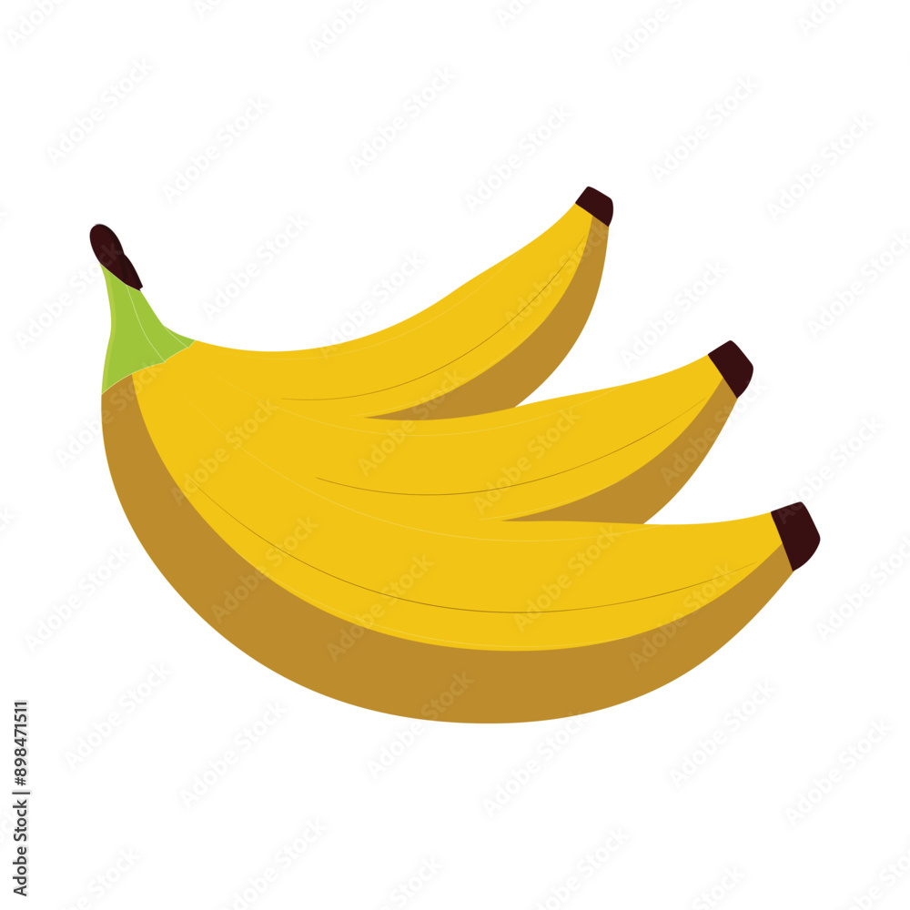 Cartoon bananas. Peel banana, banana Flat Design Fruit Icon vector illustration. For printing on fabric, tableware, packaging paper, postcard, Wallpaper. Cute children's background Cartoon bananas. Peel banana, banana Flat Design Fruit Icon vector illustration. For printing on fabric, tableware, packaging paper, postcard, Wallpaper. Cute children's background