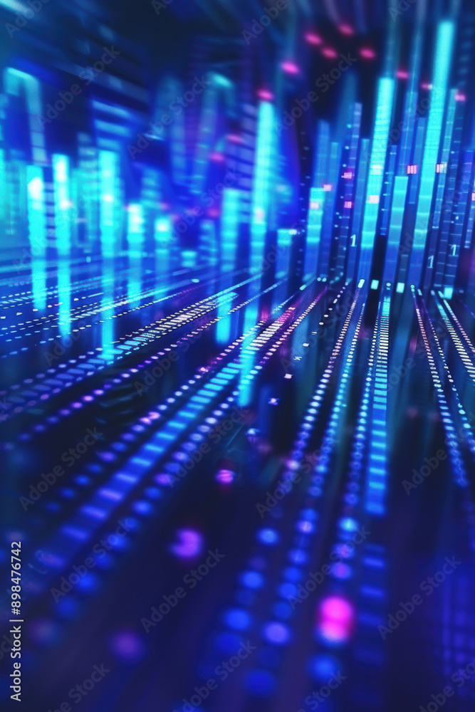 Abstract digital background with futuristic glowing blue and pink lines and dots representing data flow and technology concepts. Abstract digital background with futuristic glowing blue and pink lines and dots representing data flow and technology concepts.