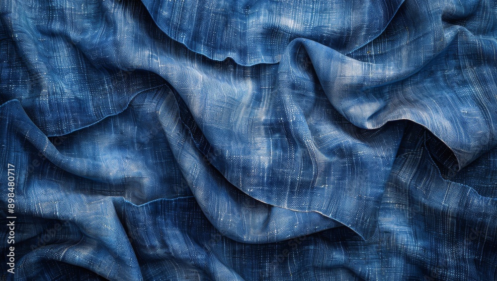 Blue Fabric Texture Blue Fabric Texture