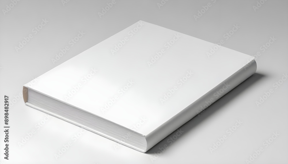 plain blank white Blank vertical book white mockup object plain blank white Blank vertical book white mockup object