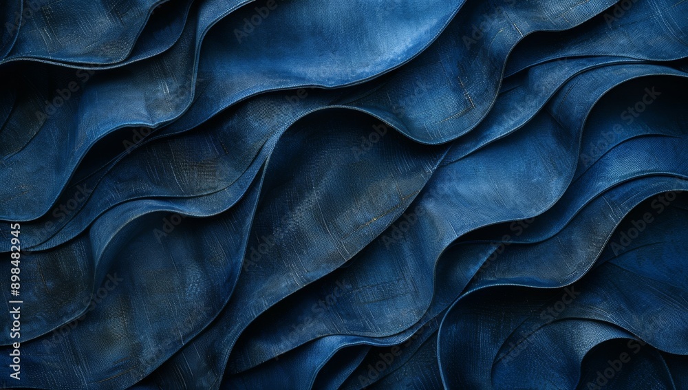 Abstract Blue Waves Abstract Blue Waves