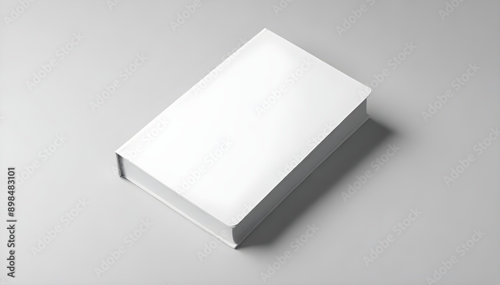 plain blank white Blank vertical book white mockup object plain blank white Blank vertical book white mockup object