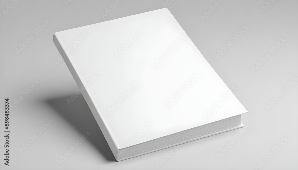 plain blank white Blank vertical book white mockup object plain blank white Blank vertical book white mockup object