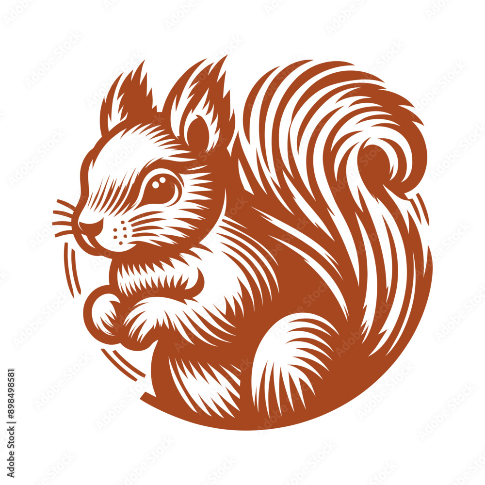 Squirrel vector, squirrel logo Squirrel vector, squirrel logo