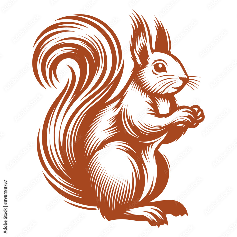 Squirrel vector, squirrel logo Squirrel vector, squirrel logo