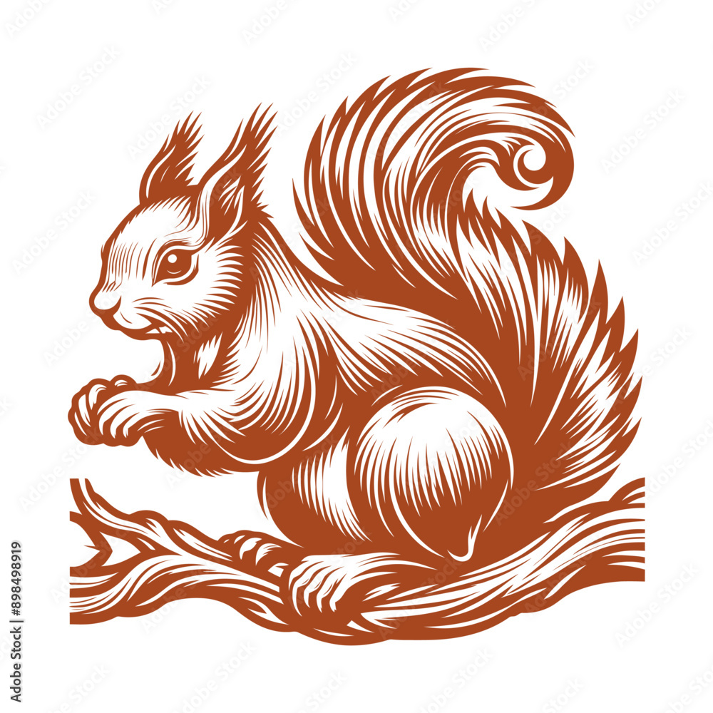 Squirrel vector, squirrel logo Squirrel vector, squirrel logo