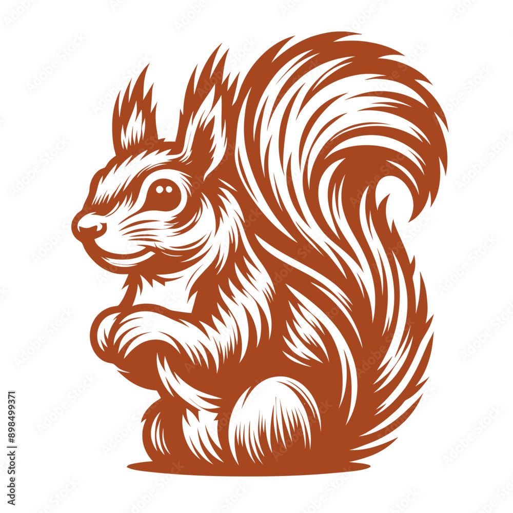 Squirrel vector, squirrel logo Squirrel vector, squirrel logo