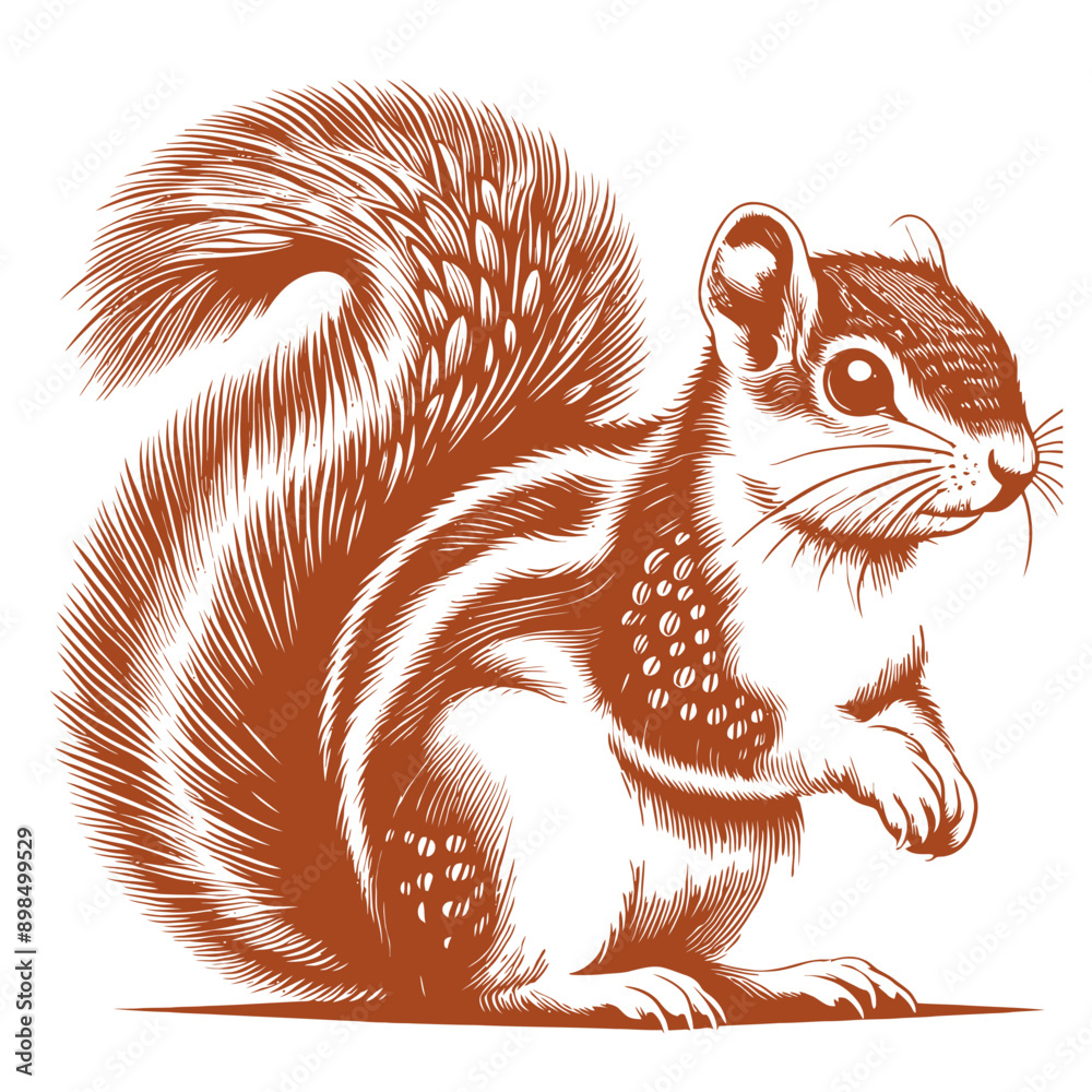 Squirrel vector, squirrel logo