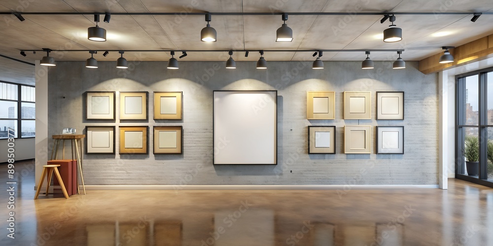A picture on a wall informative Vibrant engaging AI Generative A picture on a wall informative Vibrant engaging AI Generative