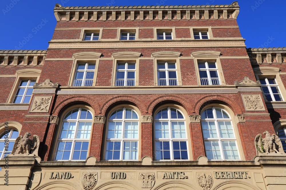 Fototapeta premium Court of law in Duisburg, Germany