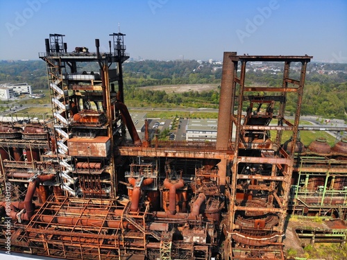 Dortmund closed steel mill photo