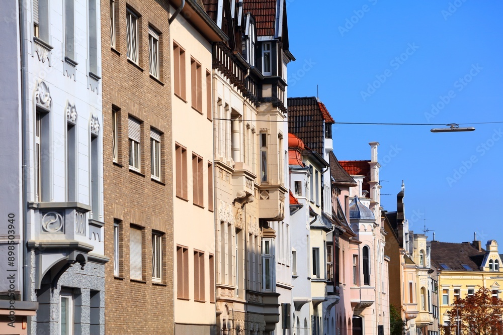 Moenchengladbach Germany. Architecture in German town. Moenchengladbach Germany. Architecture in German town.