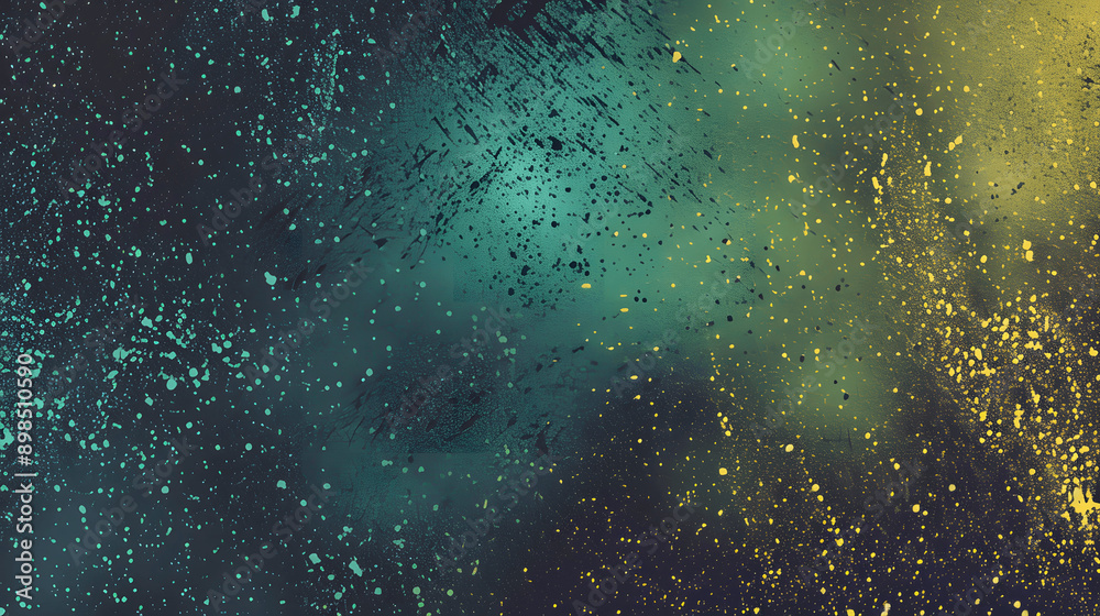 Black and vibrant green grainy gradient background with colorful noise texture for retro poster design Black and vibrant green grainy gradient background with colorful noise texture for retro poster design