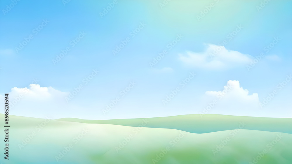 Obraz premium blue sky backdrop
