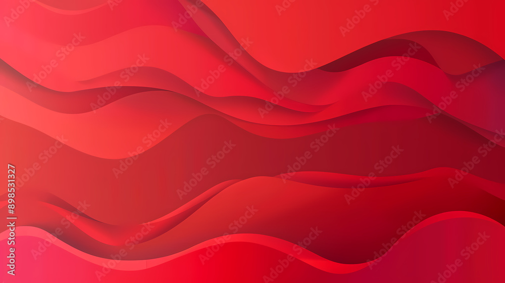 Abstract red waves create a vibrant and dynamic background Abstract red waves create a vibrant and dynamic background