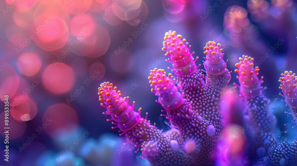 Vibrant and Captivating Underwater Coral Reef Vibrant and Captivating Underwater Coral Reef