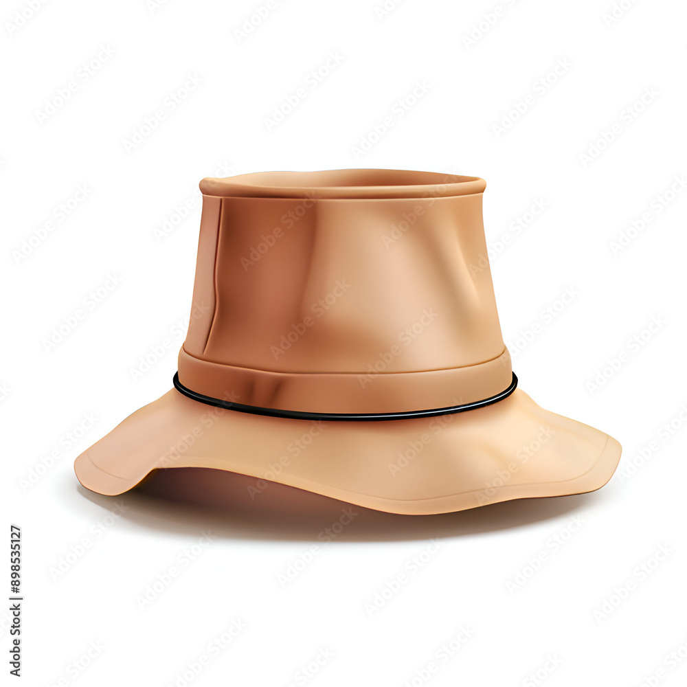 Fototapeta premium Illustration of a Bucket Hat