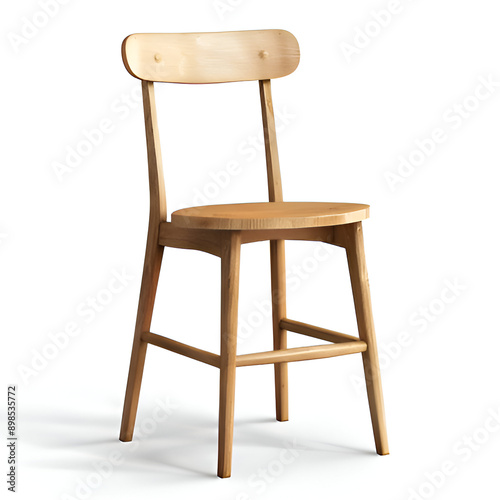 Illustration of a Side Chair stool
