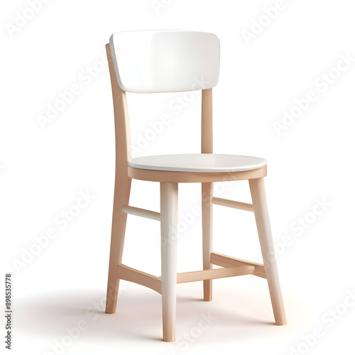 Illustration of a Side Chair stool