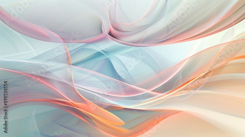 Fluid energy swirls in vibrant hues, a futuristic abstract wave pattern wallpaper modern abstract background
