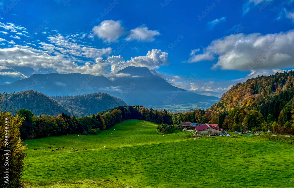landscape with mountains and sky landscape with mountains and sky