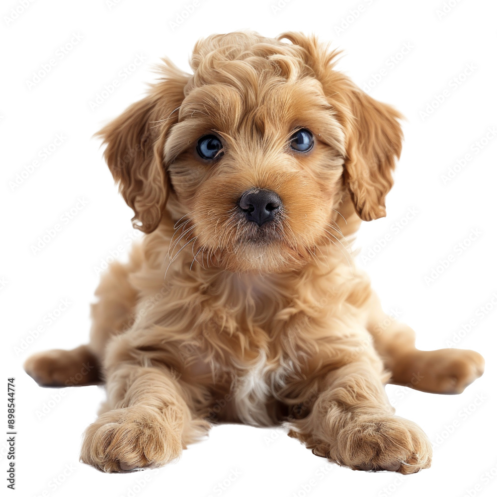 Cobberdog pup. PNG element isolated on transparent background. Cobberdog pup. PNG element isolated on transparent background.