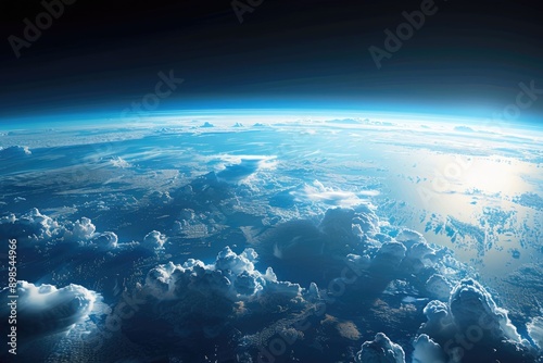 The earths ozone layer.Elements of this image furnished photo