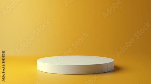 White Object in Yellow Room