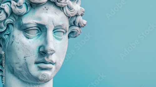 greek statue head generative ai