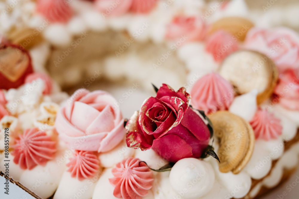 cake with rose flowers cake with rose flowers