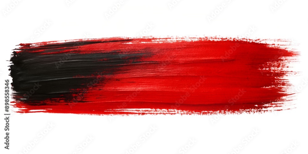 Red and Black Brush StrokeBacground image Red Art Paint Brush Stroke Texture White Background AI Generative Red and Black Brush StrokeBacground image Red Art Paint Brush Stroke Texture White Background AI Generative