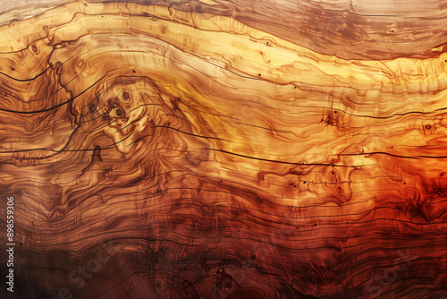 Warm-Toned Wooden Surface with Intricate Grain

Description: Close-up of a wooden surface with warm-toned hues and intricate grain patterns, highlighting the natural beauty and complexity of the wood