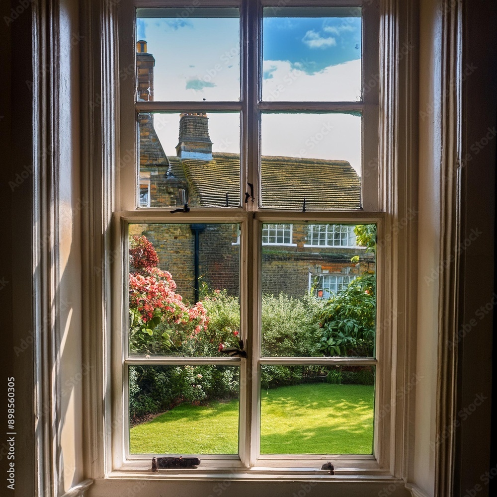 interiors of a British house, AI generated interiors of a British house, AI generated