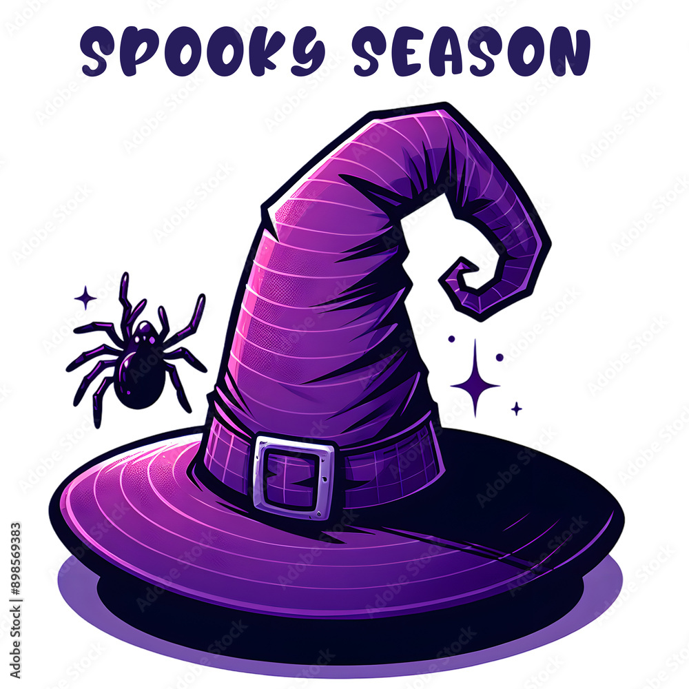 Witchy hat, Halloween Design Witchy hat, Halloween Design
