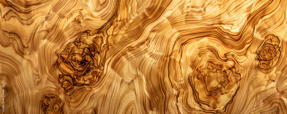 A high-end olive wood backdrop featuring unique grain patterns and light, golden hues, perfect for elegant designs. A high-end olive wood backdrop featuring unique grain patterns and light, golden hues, perfect for elegant designs.